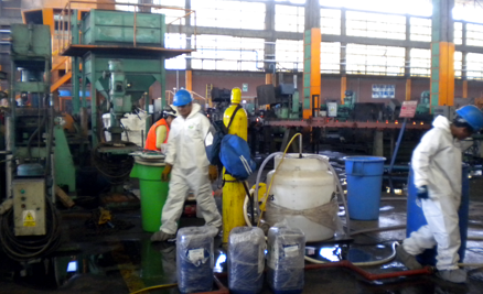 Proyectos industriales ejecutados por PROSERING
